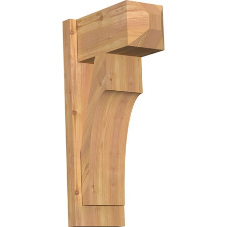 Ekena Millwork Westlake Craftsman Smooth Outlooker, Western Red Cedar, 7 1/2"W x 14"D x 26"H OUT08X14X26WTL04SWR